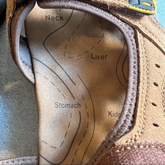 CAMEL CROWN Men's Leather Sandals for Hiking beach outdoors | Waterproof size 11 - Picture 13 of 15